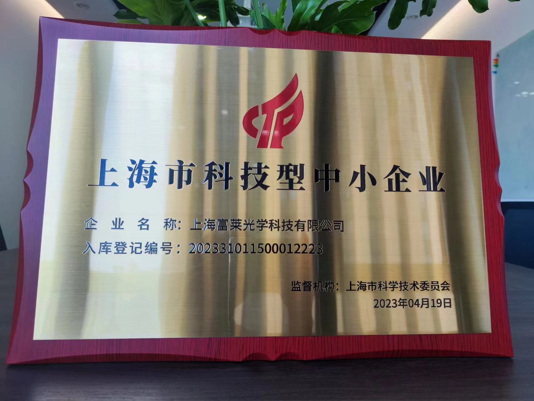 上海富莱荣获“科技型”中小企业称号，引领科技创新新征程